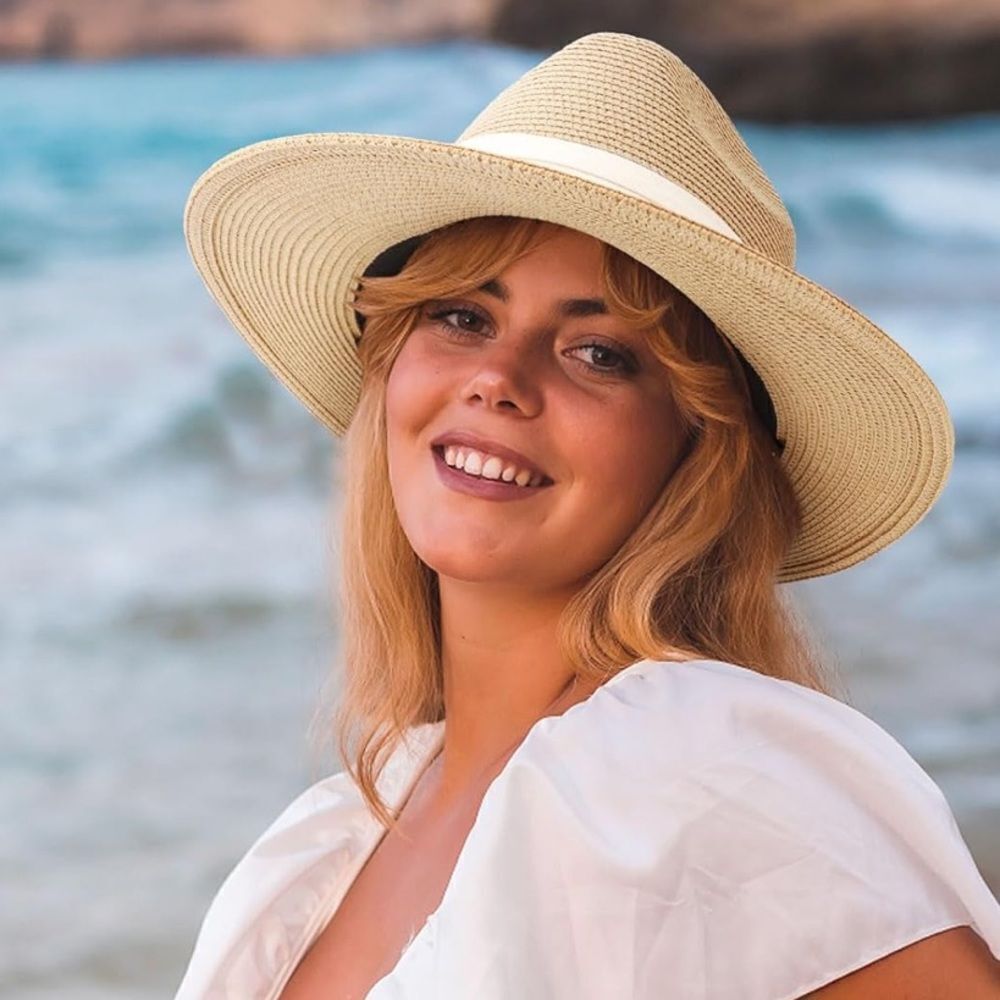 Panama beach sun hat - Picture 2 of 5